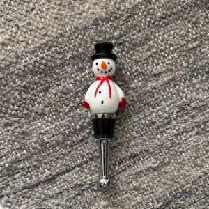 Snowman Wine Bottle Stopper